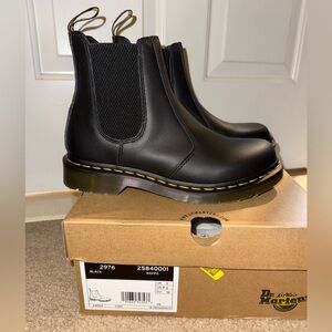 Dr. Martens Black Leather Ankle Boots